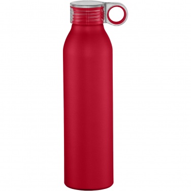 Logotrade Geschäftsgeschenke das Foto: Grom 650 ml Aluminium Sportflasche