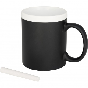 Logotrade Werbegeschenke das Foto: Chalk-write 330 ml Keramiktasse