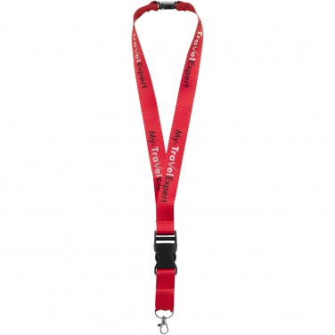 Logotrade Werbeartikel das Foto: Yogi Lanyard mit Sicherheitsverschluss