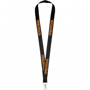 Logotrade Werbegeschenke das Foto: Impey Lanyard mit praktischem Haken