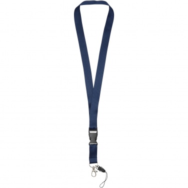 Logotrade Werbeartikel das Foto: Sagan Lanyard mit abnehmbarer Schnalle und Handyband