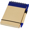 Zuse A7 Recycling Notizblock mit Stift, Natur / Marine