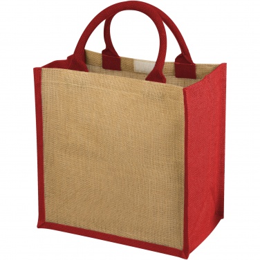 Logotrade werbemittel das Foto: Chennai Jute Tragetasche 16L