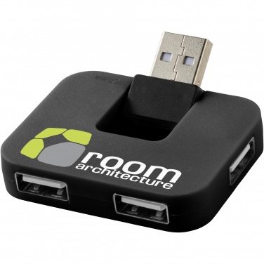 Logotrade Werbegeschenke das Foto: Gaia USB Hub mit 4 Anschlüssen