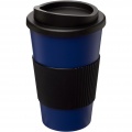 Americano® 350 ml Isolierbecher mit Schutzring, Blau / Tiefschwarz