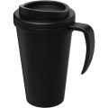 Americano® Grande 350 ml Isolierbecher, Durchgehend schwarz