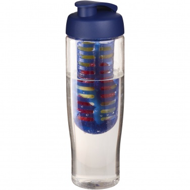 Logotrade Werbeartikel das Foto: H2O Active® Tempo 700 ml Sportflasche mit Klappdeckel und Infusor