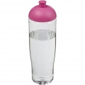 H2O Active® Tempo 700 ml Sportflasche mit Stülpdeckel, Transparent / Rosa