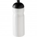 H2O Active® Base 650 ml Sportflasche mit Stülpdeckel, Weiß / Tiefschwarz