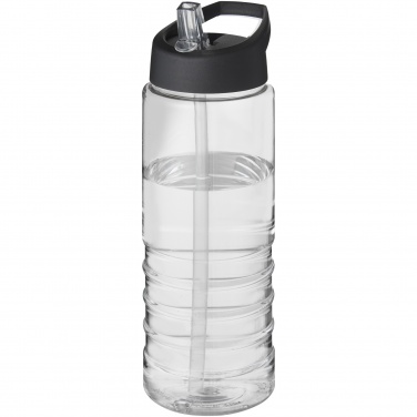 Logotrade Geschäftsgeschenke das Foto: H2O Active® Treble 750 ml Sportflasche mit Ausgussdeckel