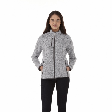 Logotrade Firmengeschenke das Foto: Tremblant Strickfleecejacke für Damen