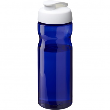 Logotrade Firmengeschenke das Foto: H2O Active® Eco Base 650 ml Sportflasche mit Klappdeckel