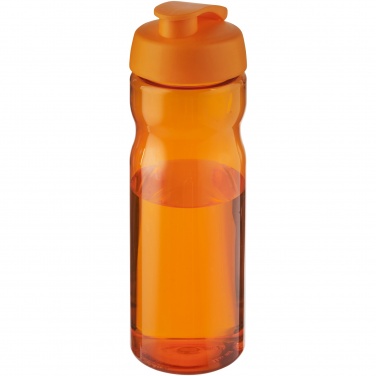 Logotrade Firmengeschenke das Foto: H2O Active® Eco Base 650 ml Sportflasche mit Klappdeckel