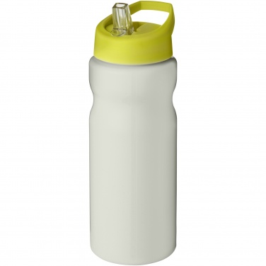 Logotrade Firmengeschenke das Foto: H2O Active® Eco Base 650 ml Sportflasche mit Ausgussdeckel