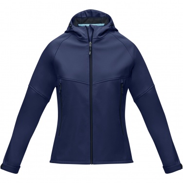 Logotrade Werbeartikel das Foto: Coltan Softshelljacke aus recyceltem Material für Damen