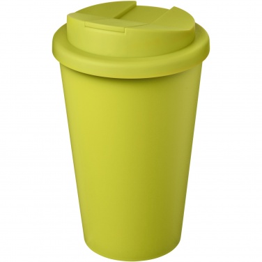 Logotrade Werbeartikel das Foto: Americano® Eco 350 ml recycelter Becher mit auslaufsicherem Deckel