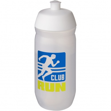 Logotrade Geschäftsgeschenke das Foto: HydroFlex™ Clear 500 ml Squeezy Sportflasche