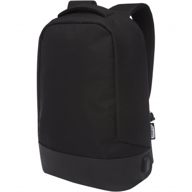 Logotrade Logogeschenke das Foto: Cover Diebstahlsicherer GRS RPET Rucksack 18L