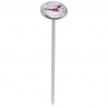 Met Grill-Thermometer, Silber