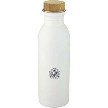 Logotrade Geschäftsgeschenke das Foto: Kalix 650 ml Sportflasche aus Edelstahl