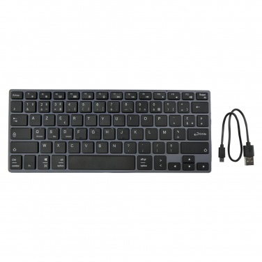 Logotrade Logogeschenke das Foto: Hybrid Bluetooth Tastatur – AZERTY