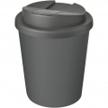 Americano® Espresso Eco 250 ml recycelter Isolierbecher mit auslaufsicherem Deckel, Grau