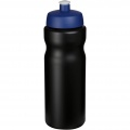 Baseline® Plus 650 ml Sportflasche, Blau / Tiefschwarz