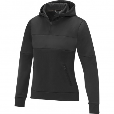 Logotrade Logogeschenke das Foto: Sayan Kapuzenpullover mit halbem Reißverschluss für Damen