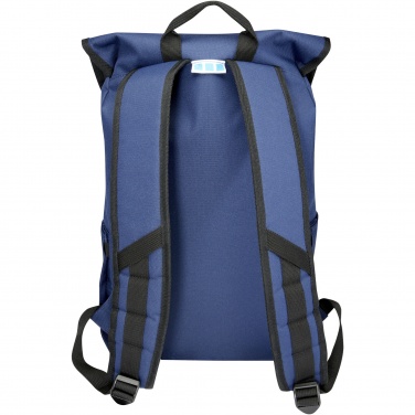 Logotrade Werbeartikel das Foto: REPREVE® Our Ocean™ 15" GRS RPET Laptoprucksack 19L