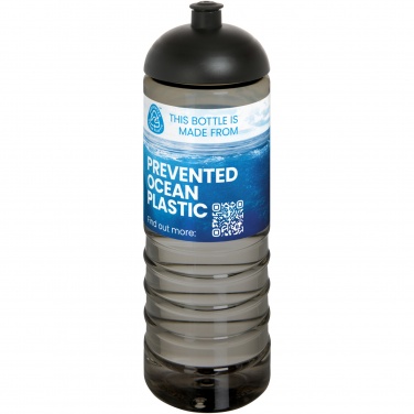 Logotrade Geschäftsgeschenke das Foto: H2O Active® Eco Treble 750 ml Sportflasche mit Stülpdeckel