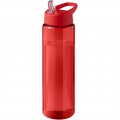 H2O Active® Eco Vibe 850 ml Sportflasche mit Ausgussdeckel , Rot / Rot