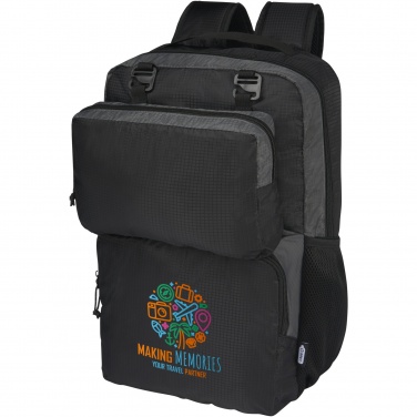 Logotrade Logogeschenke das Foto: Trailhead 15" GRS recycelter zweifarbiger Laptop-Rucksack 14 L