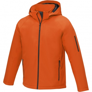 Logotrade Geschäftsgeschenke das Foto: Notus wattierte Softshell Herrenjacke