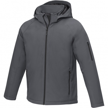 Logotrade Geschäftsgeschenke das Foto: Notus wattierte Softshell Herrenjacke