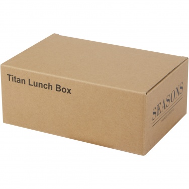 Logotrade werbemittel das Foto: Titan Lunchbox aus recyceltem Edelstahl