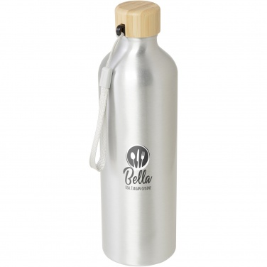 Logotrade Geschäftsgeschenke das Foto: Malpeza 770 ml RCS-zertifizierte Wasserflasche aus recyceltem Aluminium