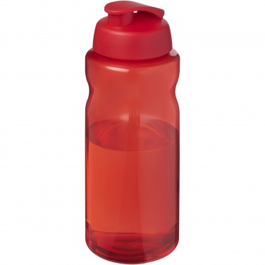 Logotrade Geschäftsgeschenke das Foto: H2O Active® Eco Big Base 1L Sportflasche mit Klappdeckel 