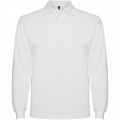 Estrella Langarm Poloshirt für Herren, Weiß