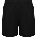 Player Sportshorts Unisex, Durchgehend schwarz