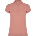 Star Poloshirt für Damen, Ton Orange