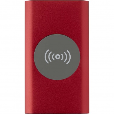 Logotrade werbemittel das Foto: Juice 4000 mAh Typ-C kabellose Powerbank aus recyceltem Aluminium 