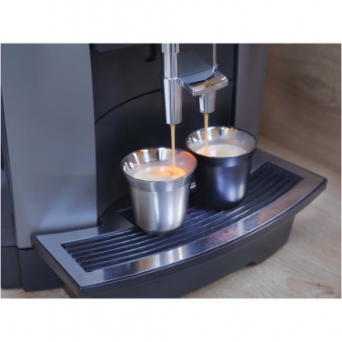 Logotrade Werbegeschenke das Foto: Duo 80 ml RCS-zertifiziertes Espressotassen Set aus Edelstahl 