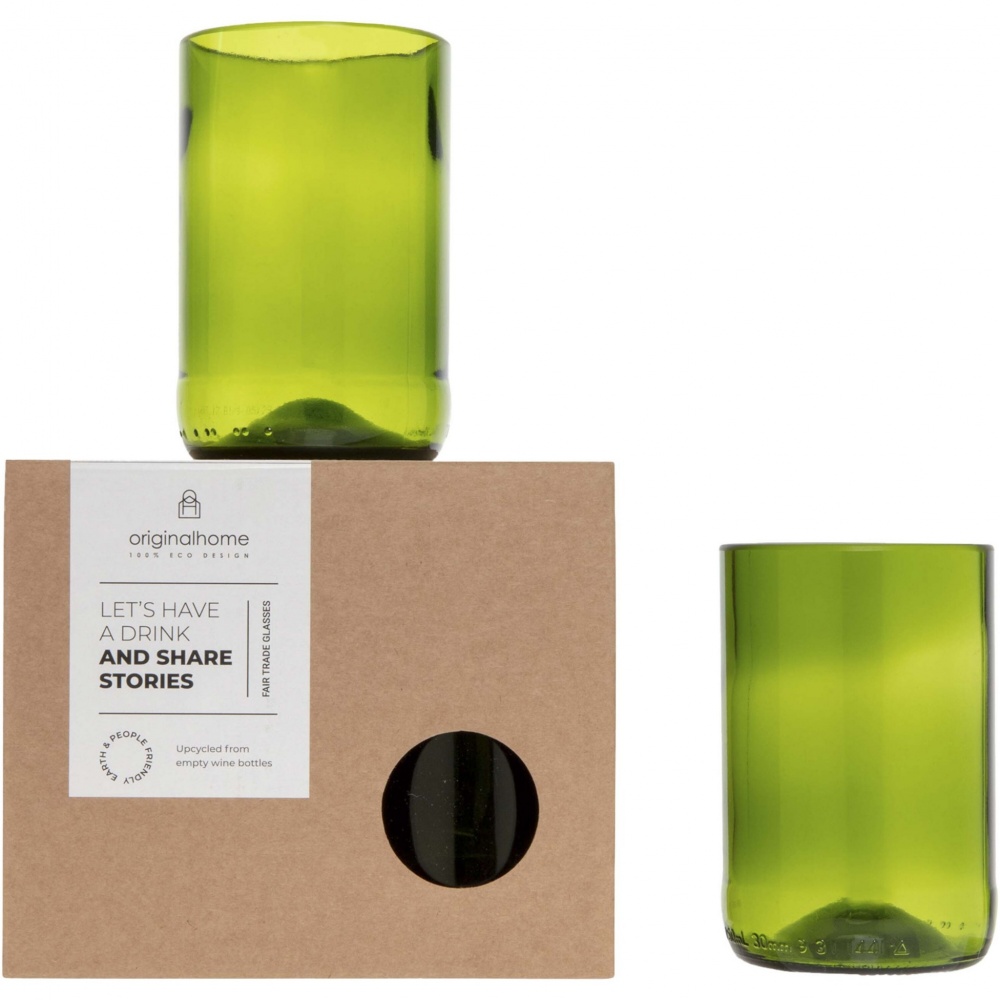 Logotrade werbemittel das Foto: Originalhome 280 ml Trinkglas Set