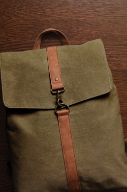 Logotrade werbemittel das Foto: VINGA Bosler Rucksack aus GRS recyceltem Canvas