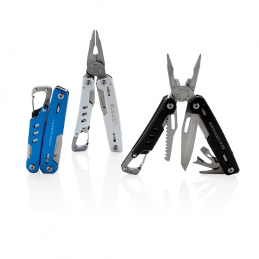 Logotrade Firmengeschenke das Foto: Solid Multitool mit Karabiner