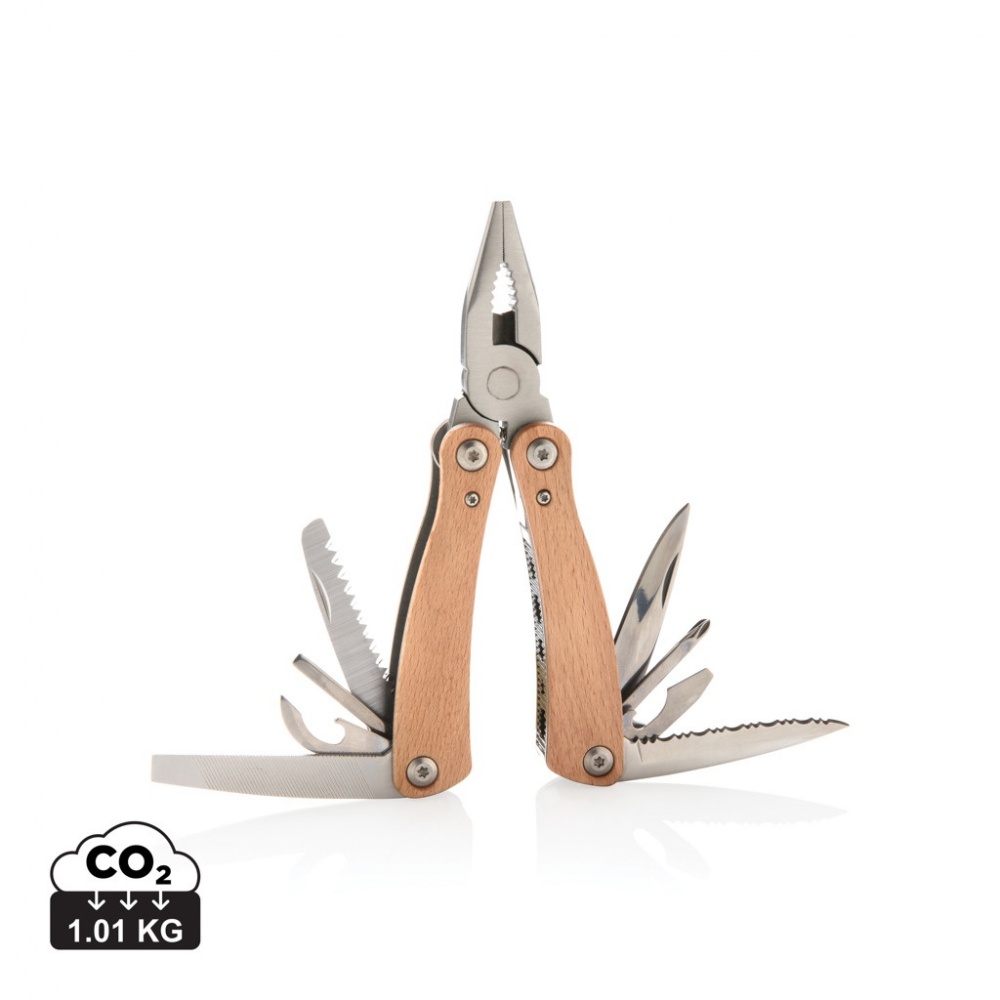 Logotrade Werbegeschenke das Foto: Holz Multitool