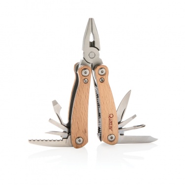 Logotrade Logogeschenke das Foto: Holz Mini-Multitool