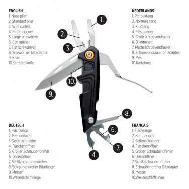 Logotrade werbemittel das Foto: Excalibur Tool mit Bit-Satz