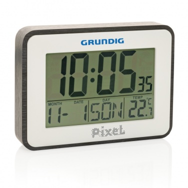 Logotrade Werbeartikel das Foto: Grundig Thermometer, Wecker und Kalender