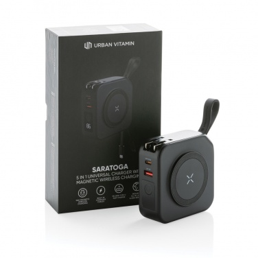 Logotrade Werbegeschenke das Foto: Urban Vitamin Saratoga 5-in-1 universal Charger